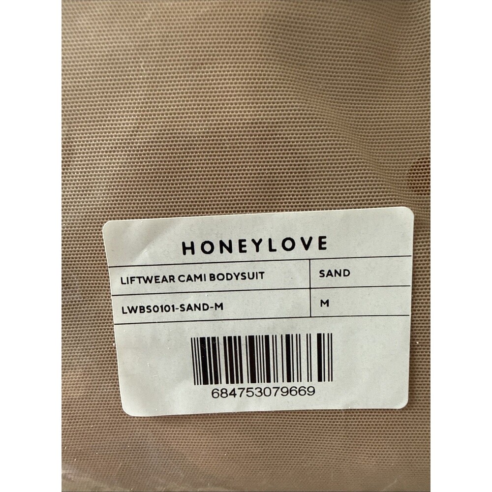 New Honeylove Liftwear Cami Bodysuit Sand Size Medium $99 - Picture 5 of 5